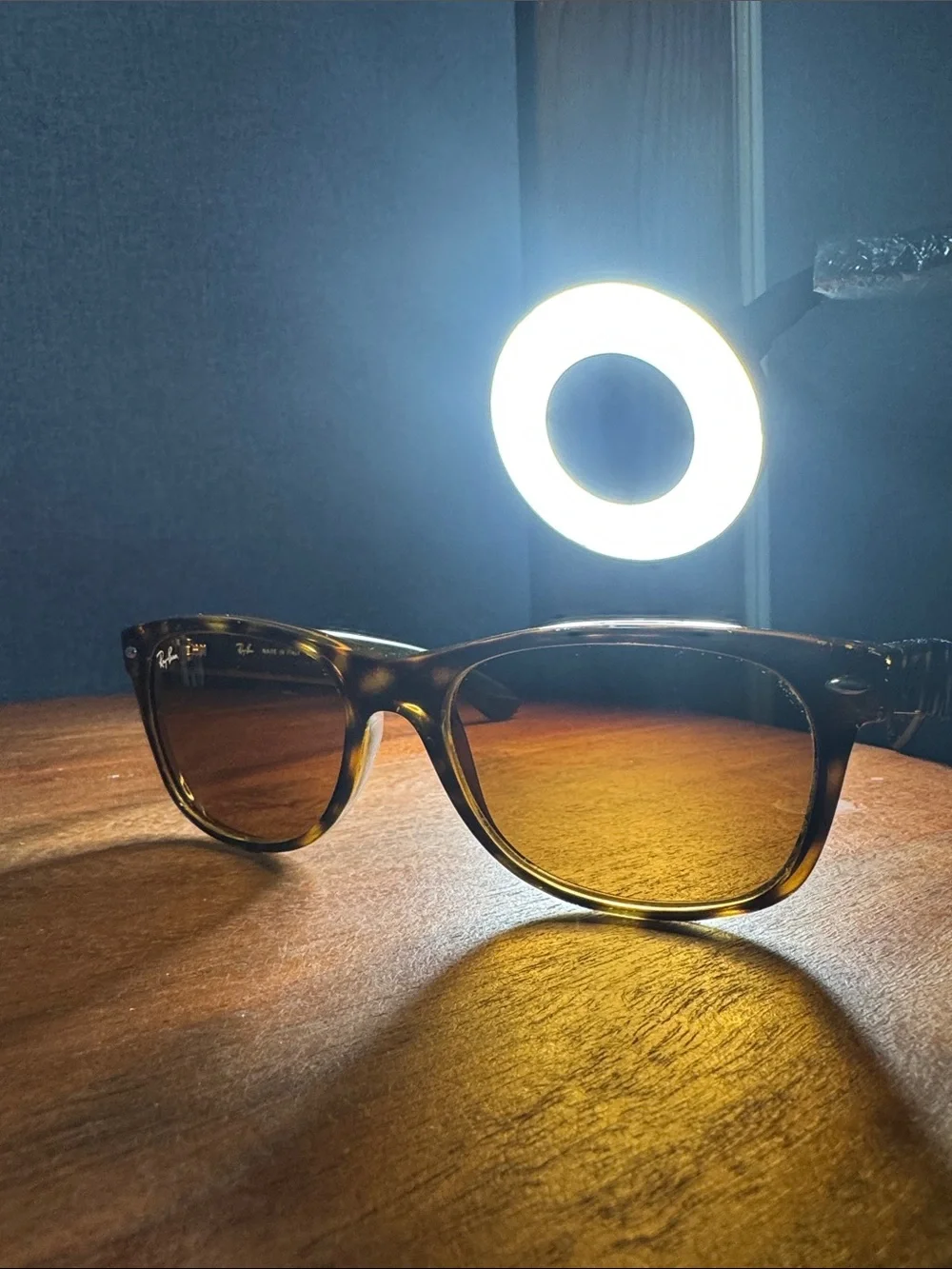 Used Ray-Ban  New wayfarer Tortoiseshell Sunglasses - Brown Lenses